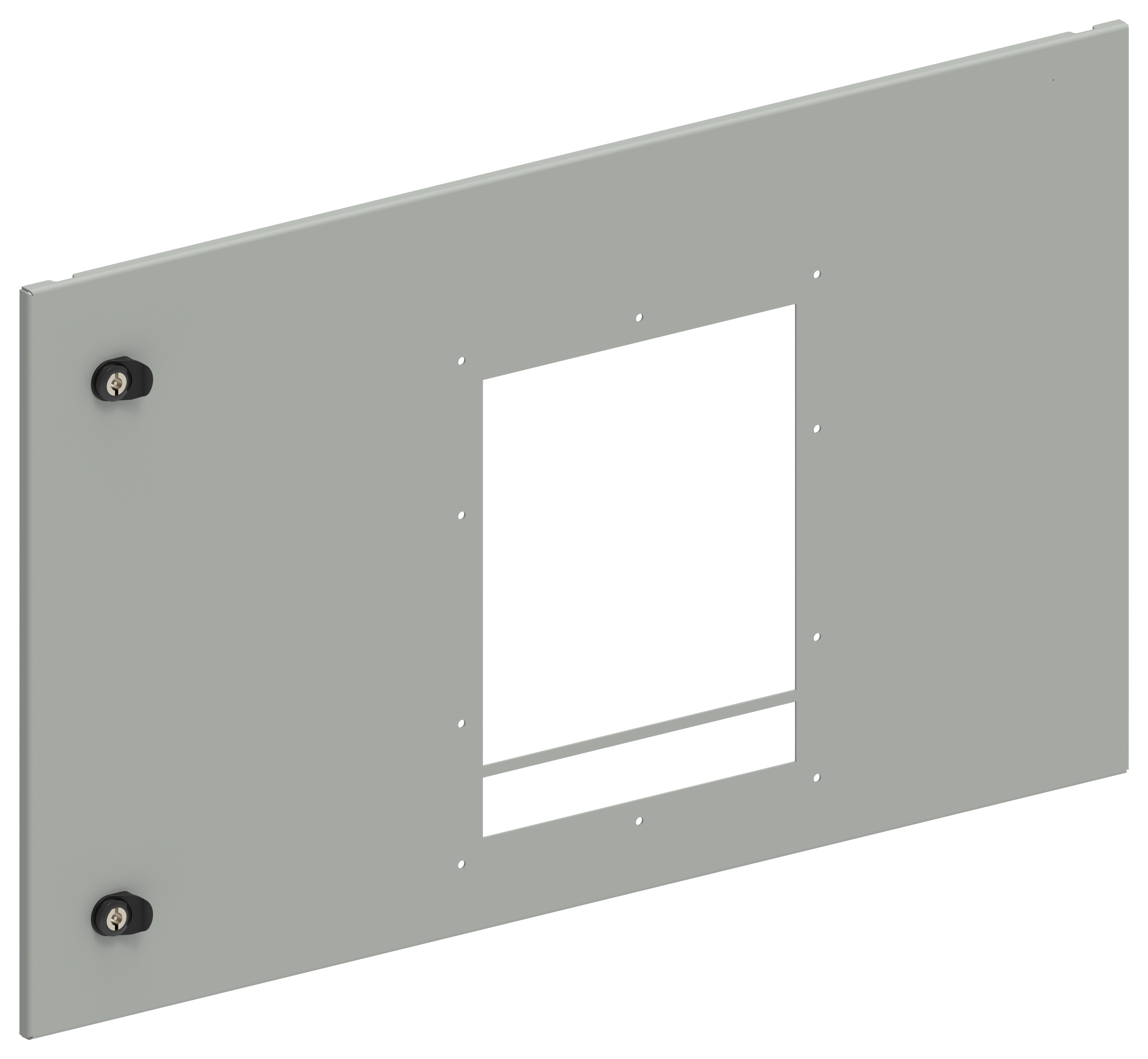 FORMAT Дверь секционная внешняя с вырезом для ARMAT ACB типоразмер G выкатного исполнения 3/4P 600х1000мм IEK FO-00-ESDG-060-100