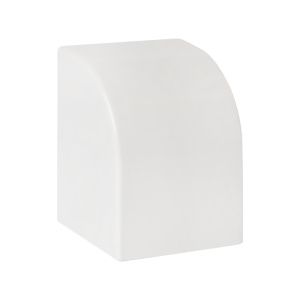 Заглушка (40х40) (4 шт) белая EKF-Plast ecw-40-40x4