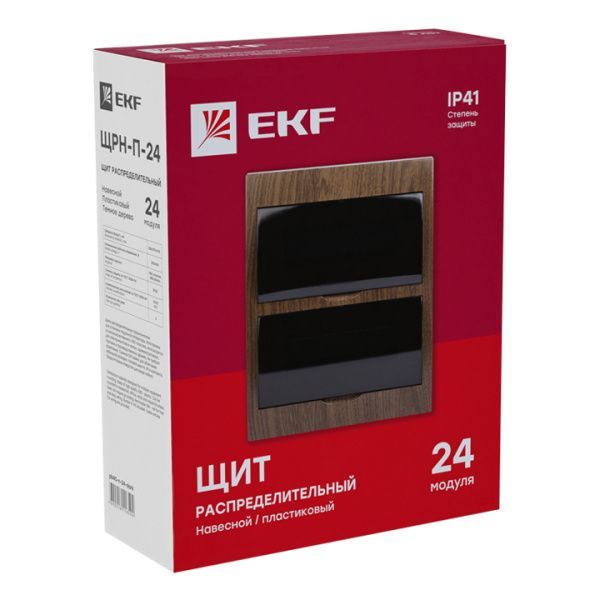 ЩРН-П-24 темное дерево IP41 PROXIMA EKF - Фото 4
