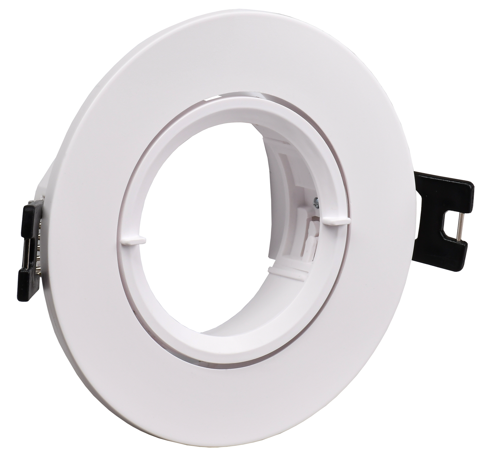 LIGHTING Светильник 4105 встраиваемый под лампу MR16 круг пластиковый белый IEK LT-UVB0-4105-GU05-1-K01