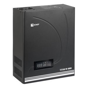 Стабилизатор напряжения настенный TITAN W-8000 EKF stab-w-8000