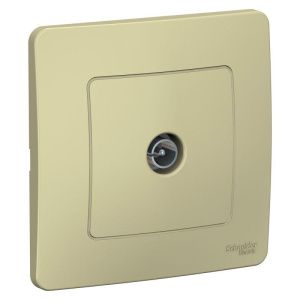 Розетка телевизионная TV СП Blanca коннектор беж. SE BLNTS000017 1272655