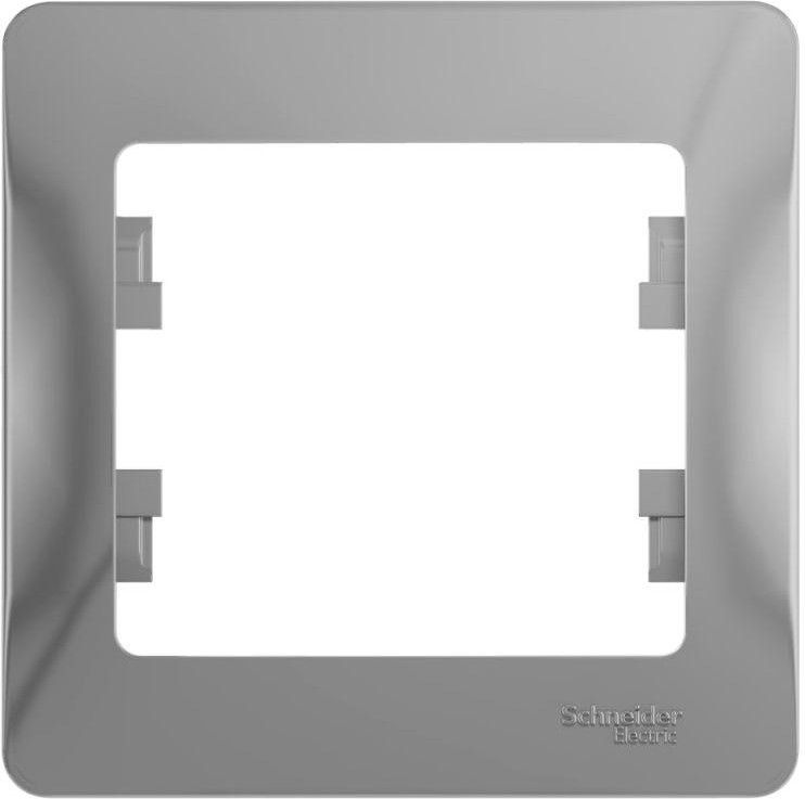 Рамка 1-м Glossa алюм. SE GSL000301