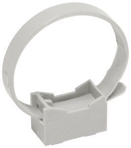 ELASTA Хомутный держатель со стяжкой CFF1 16-32мм серый IEK CTA10MP-CFF132-K41-100