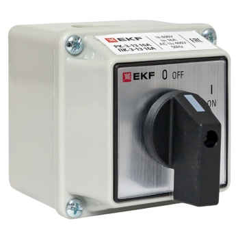 ПК-3-13 16А 3P "ВКЛ-ВЫКЛ" IP54 EKF