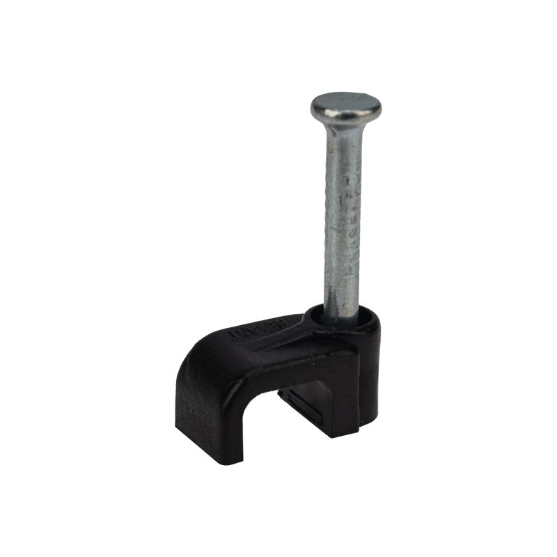 Крепеж кабеля плоский 6 х 4 мм, черный (упак. 50 шт)  REXANT 07-4206-1