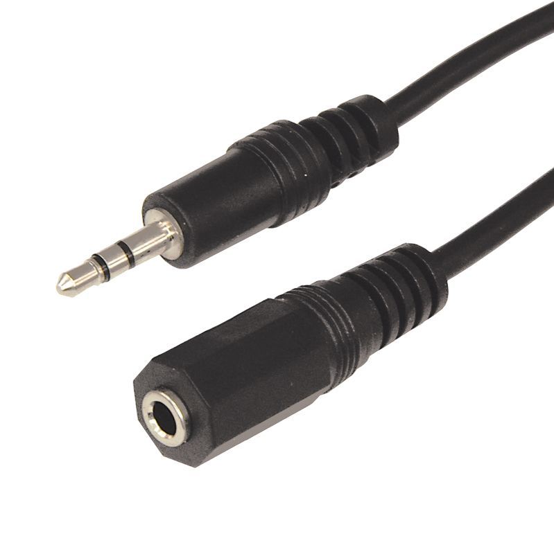 Шнур Стерео 3,5мм гнездо - Стерео 3,5мм штекер, 1,5м REXANT 17-4003