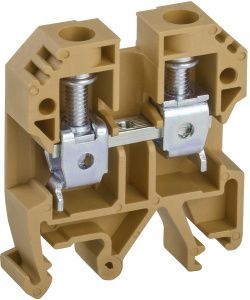 Клемма винтовая КВИ-10мм2 желтая IEK YZN30-010-K05