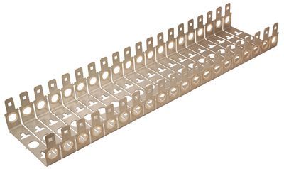 Кронштейн настенный (монтажный хомут) на 20 плинтов, отламывающийся REXANT 04-0170