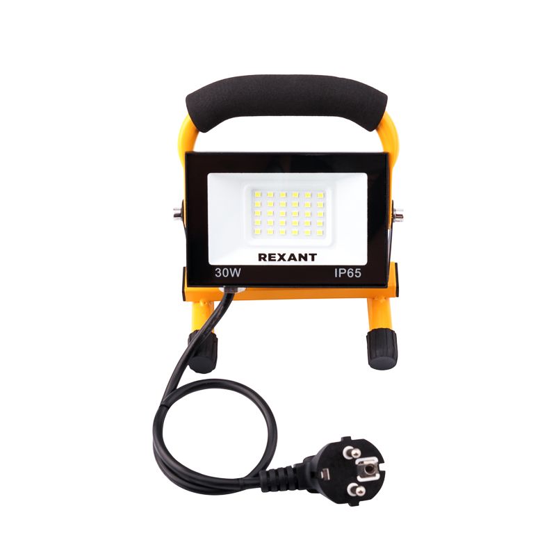 Прожектор-переноска СДО-EXPERT 30Вт 2400Лм 6500K со шнуром 2м и евровилкой REXANT 605-021