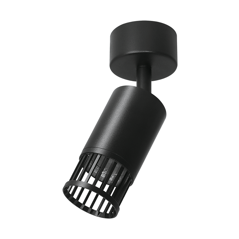 Накладной светильник WOLTA WSL-GU10/19B-1 PORTA под лампу GU10 Черный D55x185 WSL-GU10/19B-1