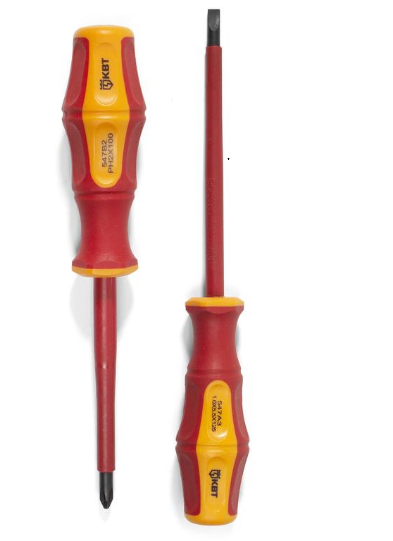 Отвертка диэлектрическая "Профи" PZ1*80, 78613  ELC0200503643