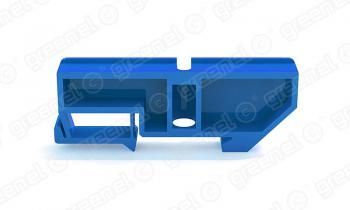 Изолятор на DIN-рейку СИНИЙ (100/500шт)