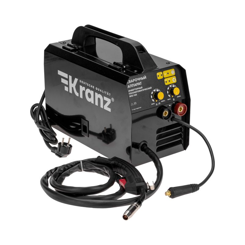 Сварочный аппарат инверторный полуавтоматический MIG-160 KRANZ 11-0926