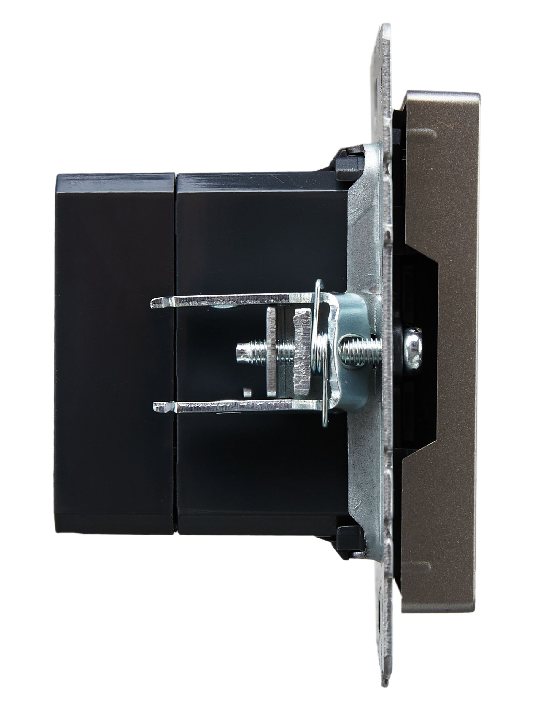 BRITE Розетка USB A+C 18Вт РЮ11-1-БрС сталь IEK - Фото 6