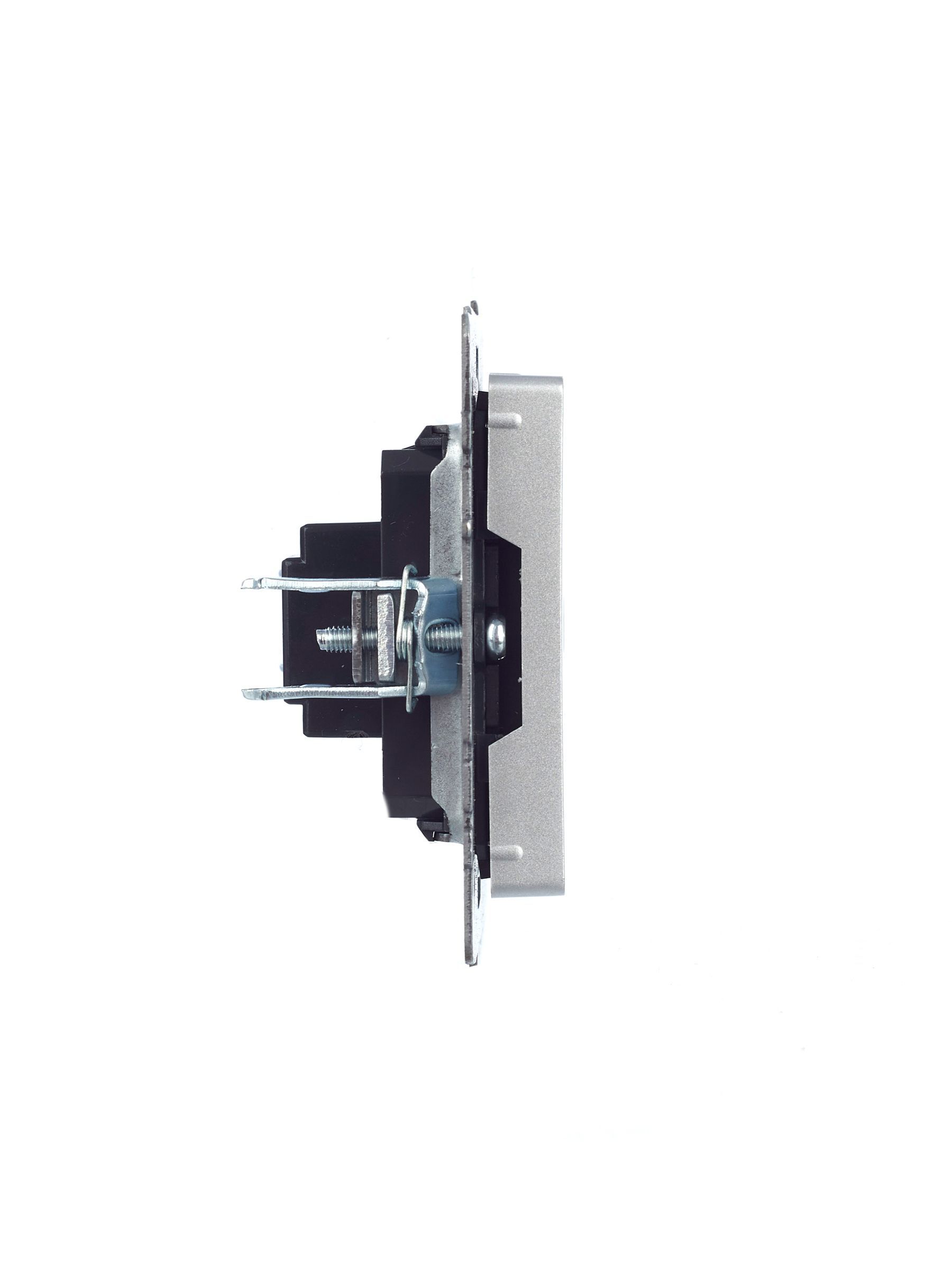BRITE Розетка HDMI РHDMI-0-БрА алюминий IEK - Фото 5