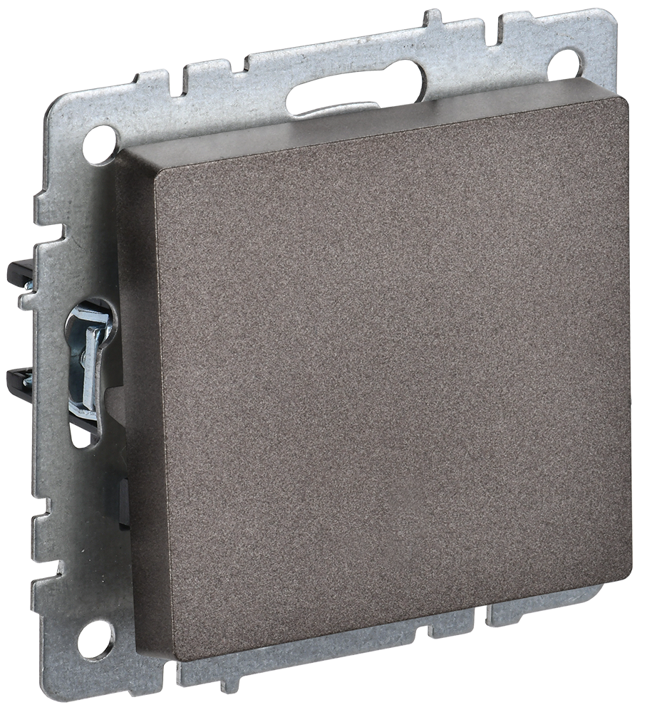 BRITE Выключатель 1-клавишный 10А ВС10-1-0-БрТБ темная бронза IEK BR-V10-0-10-K45