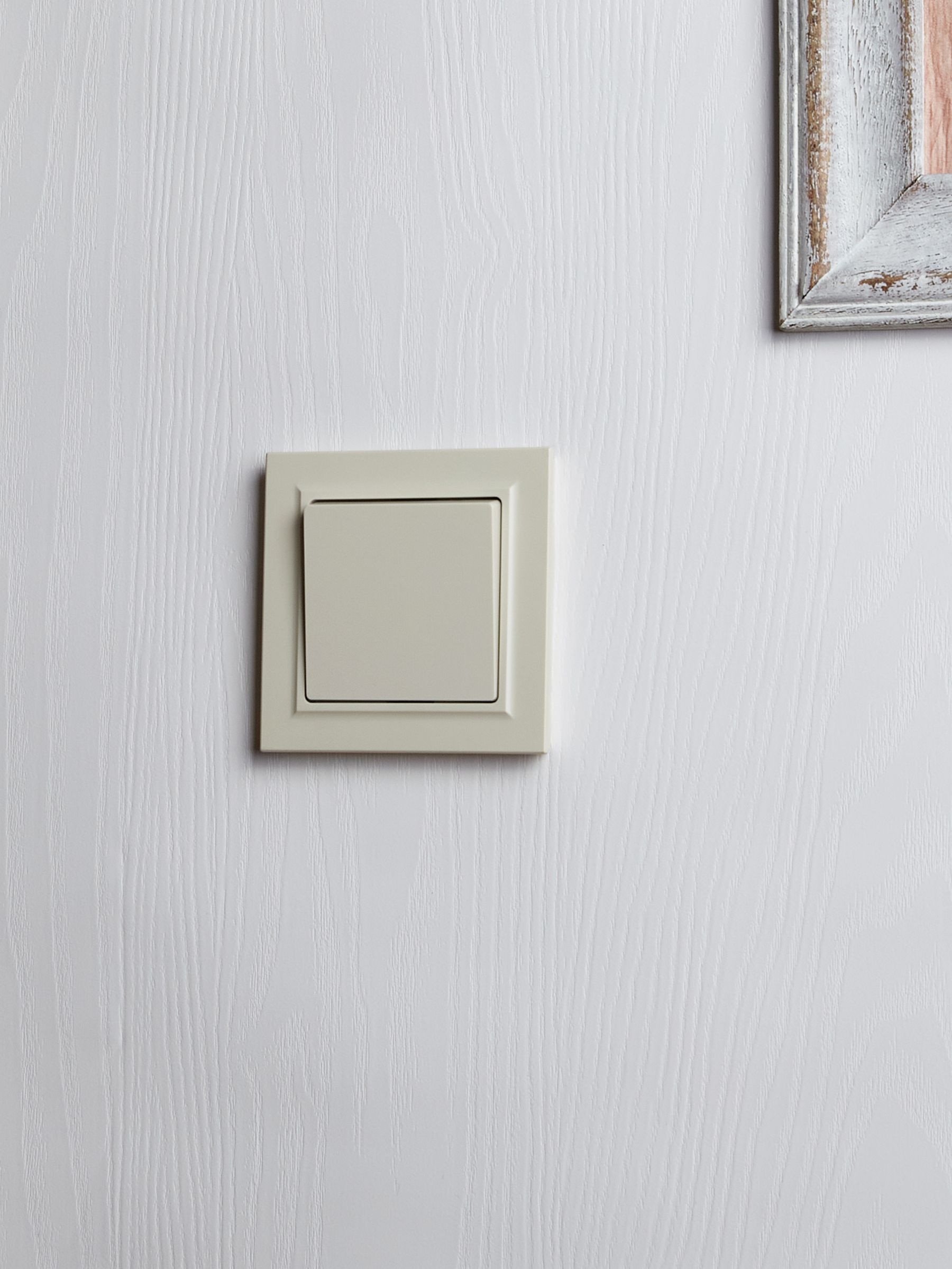 BRITE Выключатель 1-клавишный 10А в сборе ВСР10-1-0-БрКр бежевый IEK - Фото 7