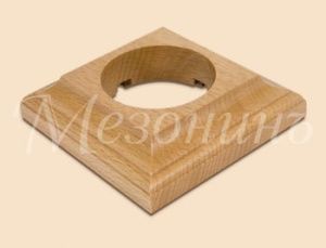 Рамка одноместная "Престиж" без тонировки, для наружного и внутреннего монтажа, ТМ "МезонинЪ" GE7070 GE70706-00