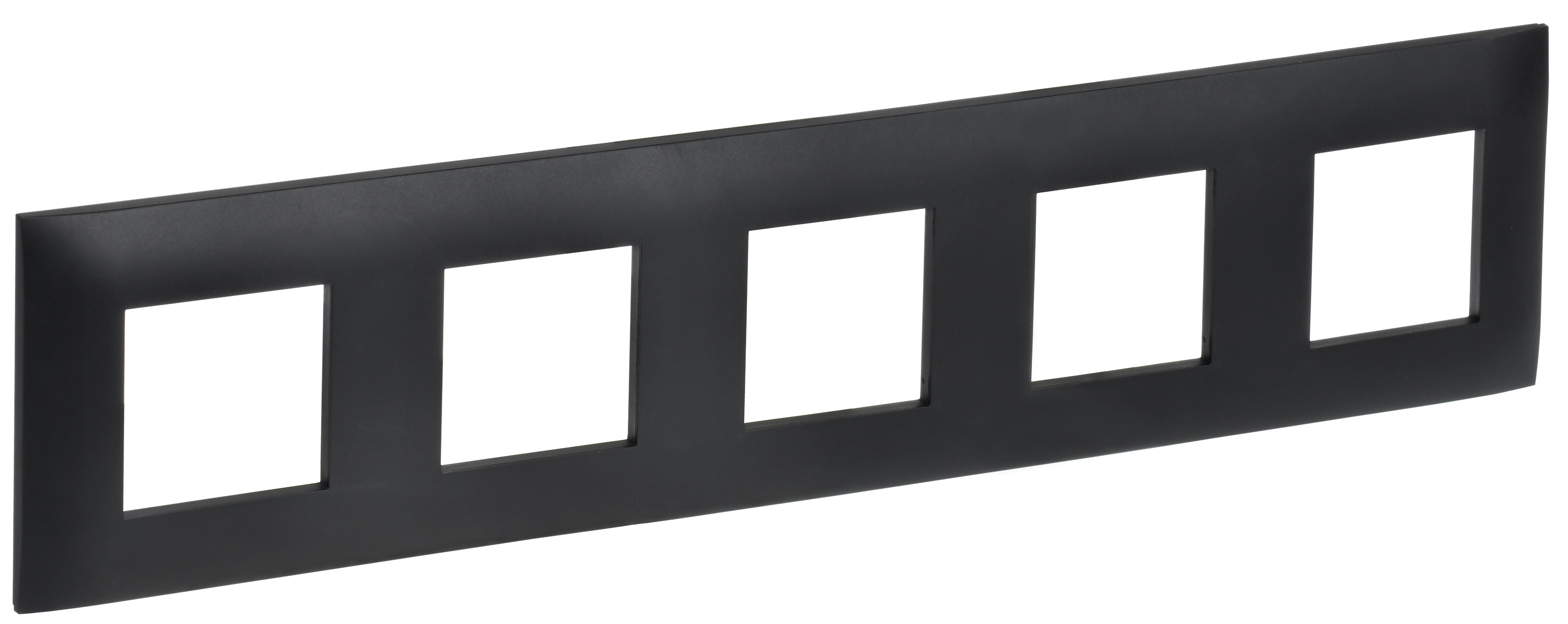 SKANDY Рамка 5-местная SK-F05Bl черный IEK SK-M52-K02