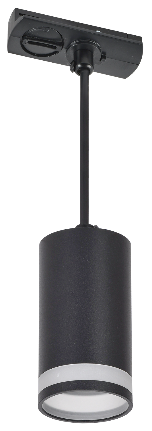 LIGHTING Светильник 4117 декоративный трековый подвесной под лампу GU10 черный IEK