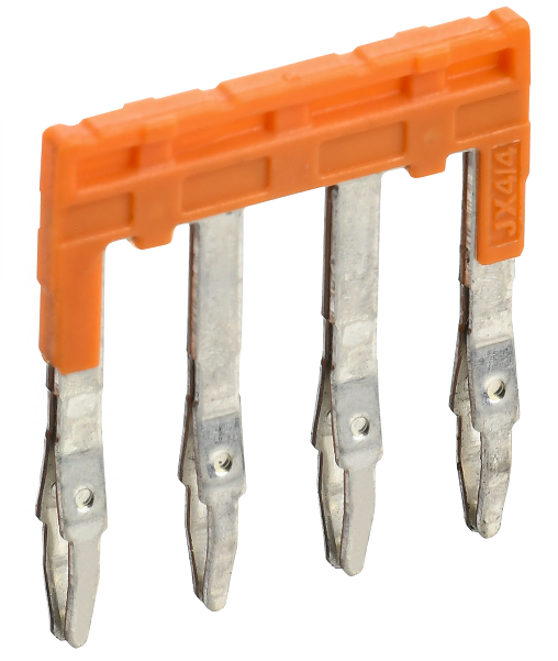 Перемычка гребенчатая для колодки клеммной CP 4мм2 4PIN IEK YCT20-00-K03-004-EC-4P