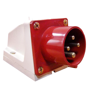 Вилка стац. 524 3Р+РЕ 32А 380В IP44 EKF ps-524-32-380