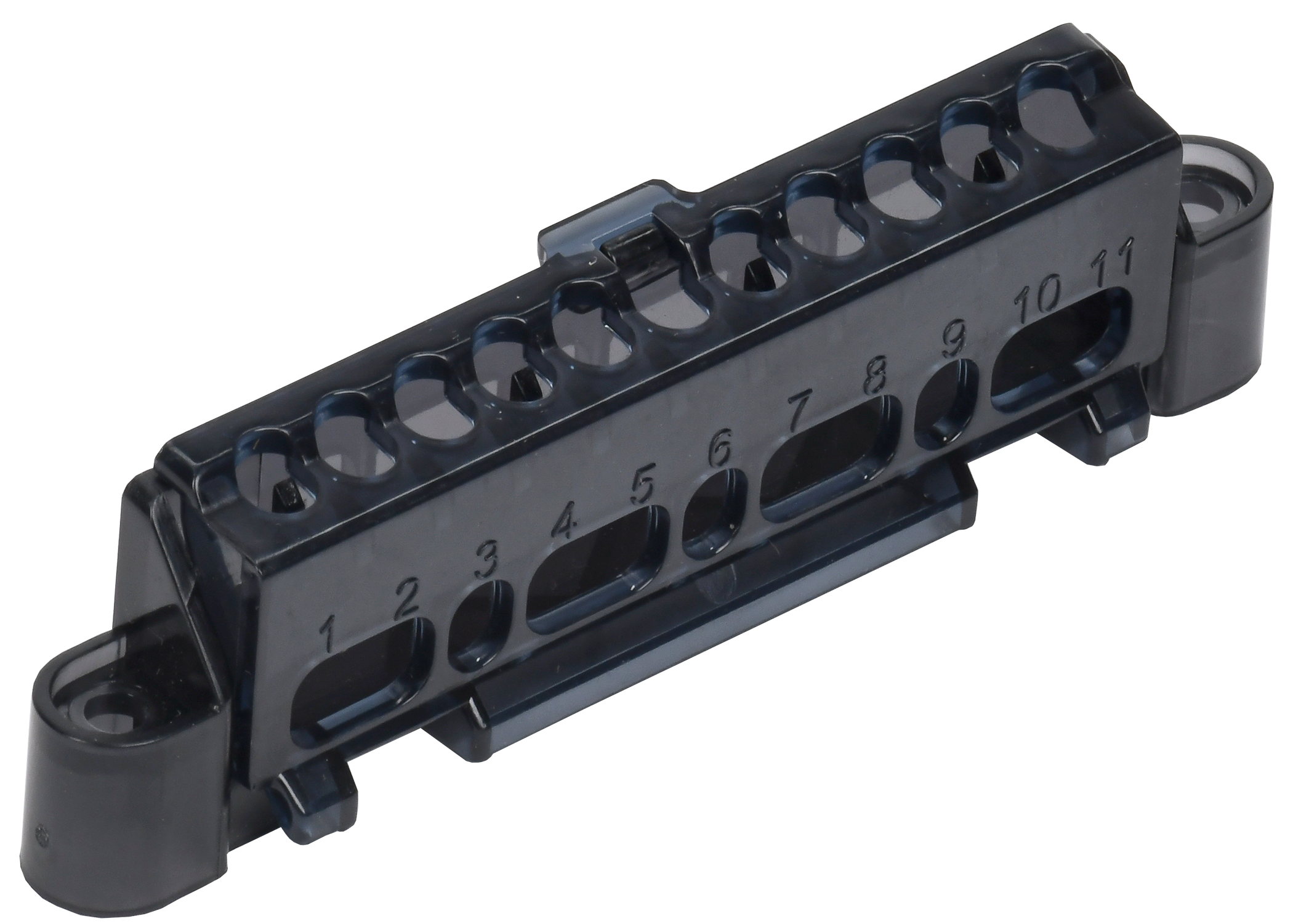 TEKFOR Суппорт для шин в корпус (ширина 6 модулей) IEK TF-KP00D-S-06