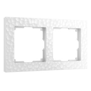 Рамка на 2 поста Hammer (белый) Werkel W0022401