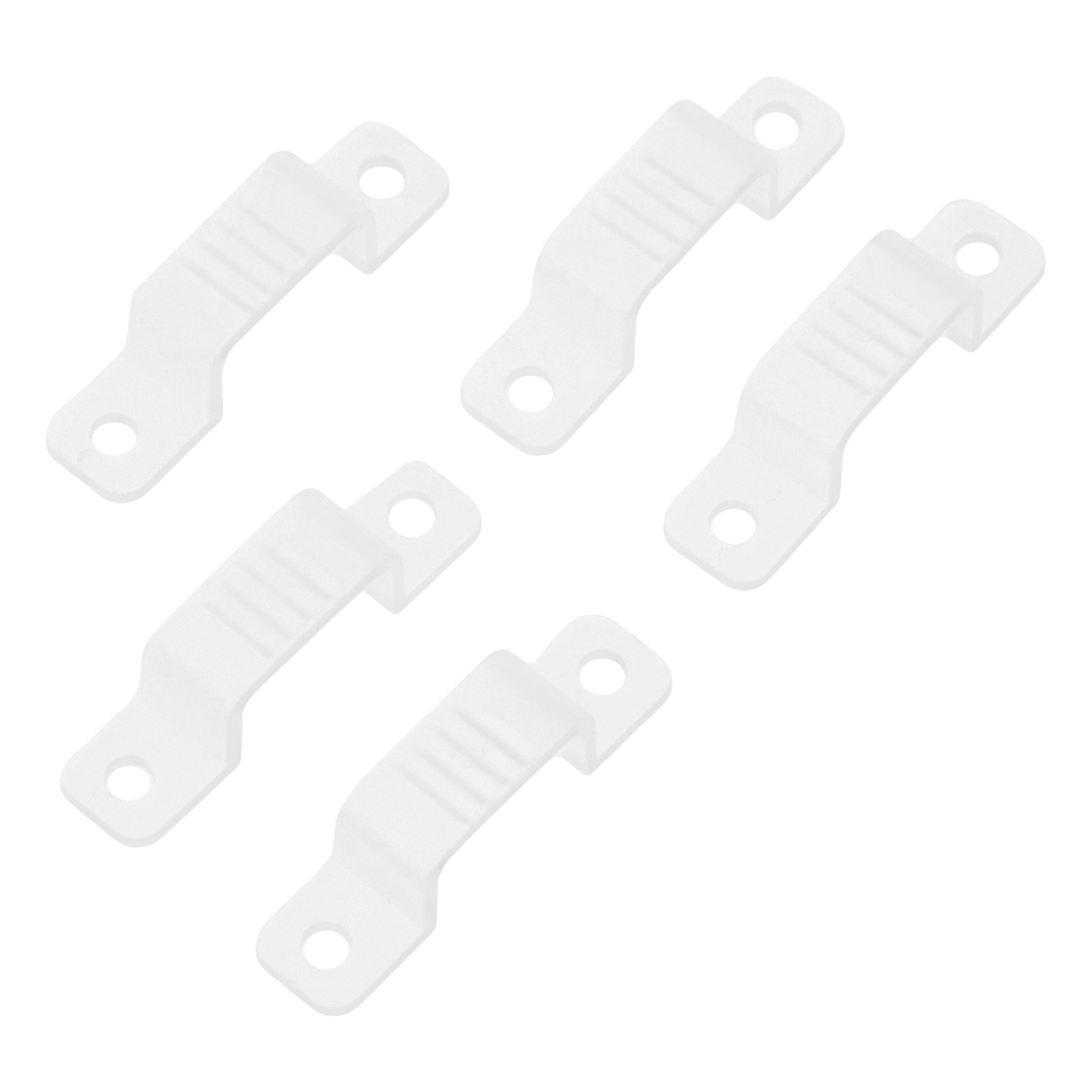 Клипса фиксирующая WOLTA МС-SMD/220V для светодиодной ленты SMD 220В, комплект 5 шт.