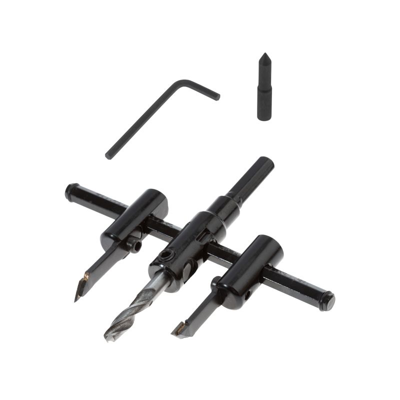 Сверло по дереву Балеринка, регулируемое, 30-120мм KRANZ KR-91-0799