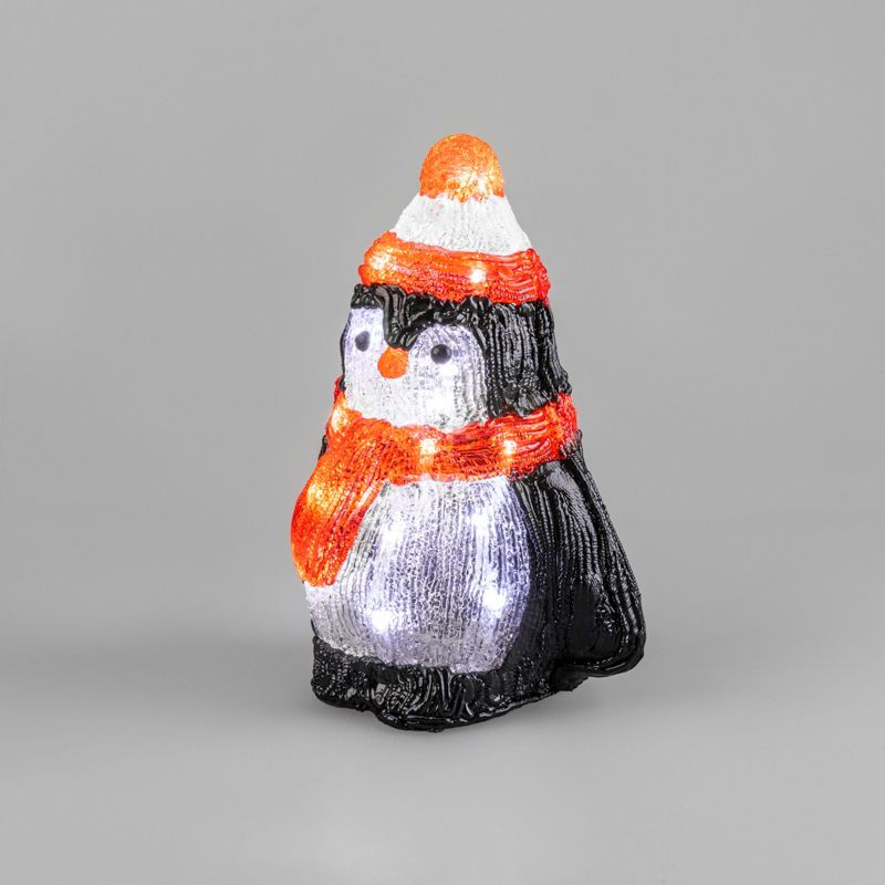 Акриловая светодиодная фигура Пингвиненок 19х14,5х25 см, 20 светодиодов, батарейки 2хAA (не входят в комплект) NEON-NIGHT 513-323