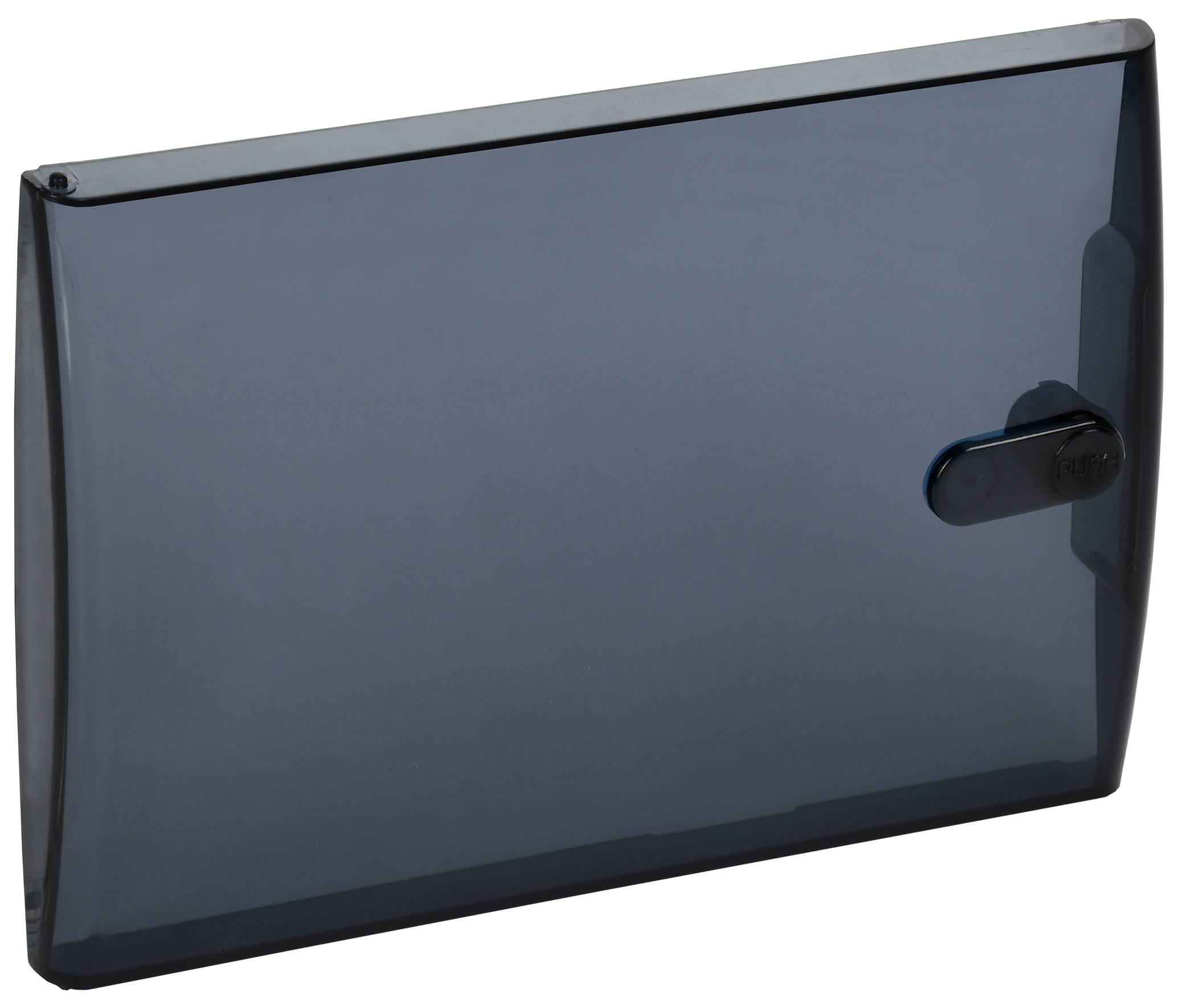 TEKFOR Дверца для корпуса пластикового ЩРН(В)-П-8 IP41 черная прозрачная IEK TF-KP12D-DV-08-K02