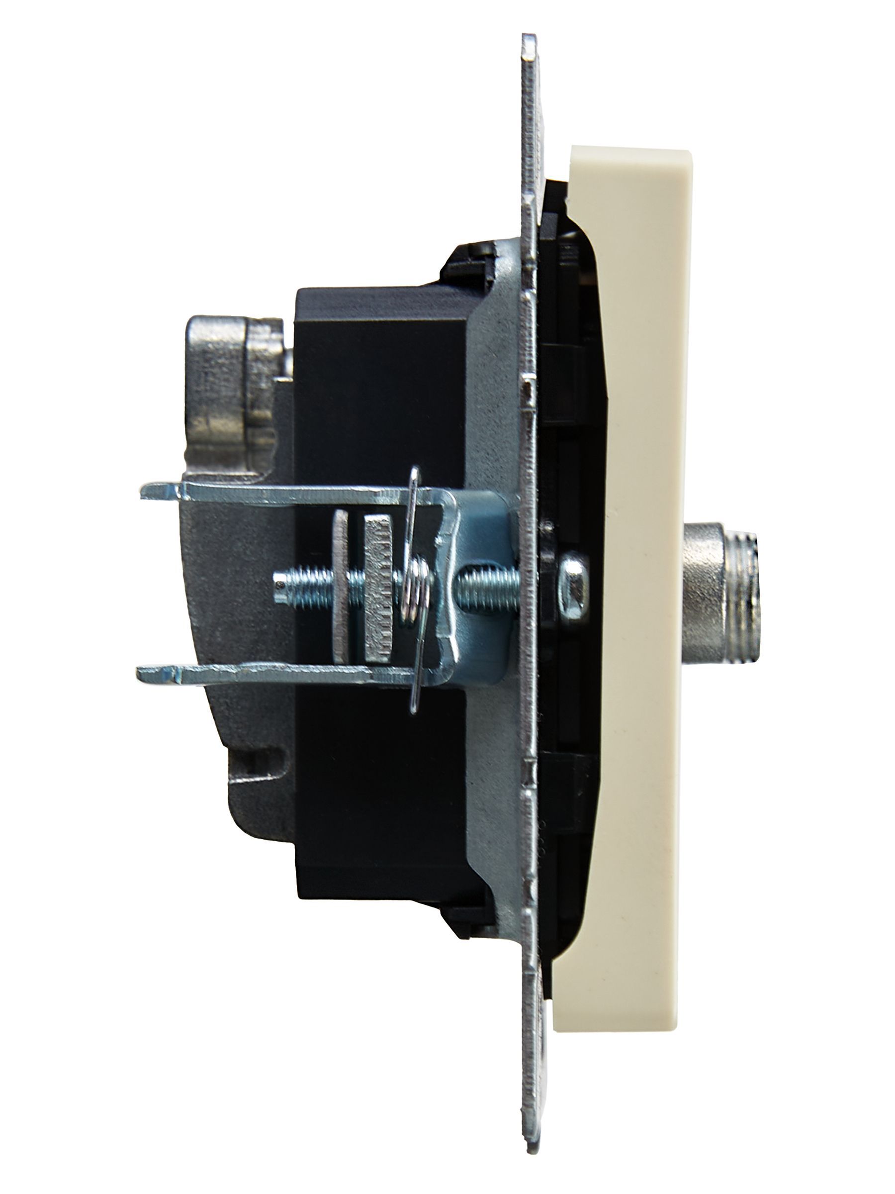 BRITE Розетка двойная TV+SAT РТВ/РСп12-БрКр бежевый IEK - Фото 5