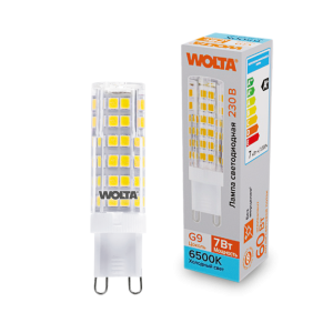 Светодиодная лампа WOLTA WSTD-JCD-7W6KG9-C 7Вт 6500K G9 WSTD-JCD-7W6KG9-C