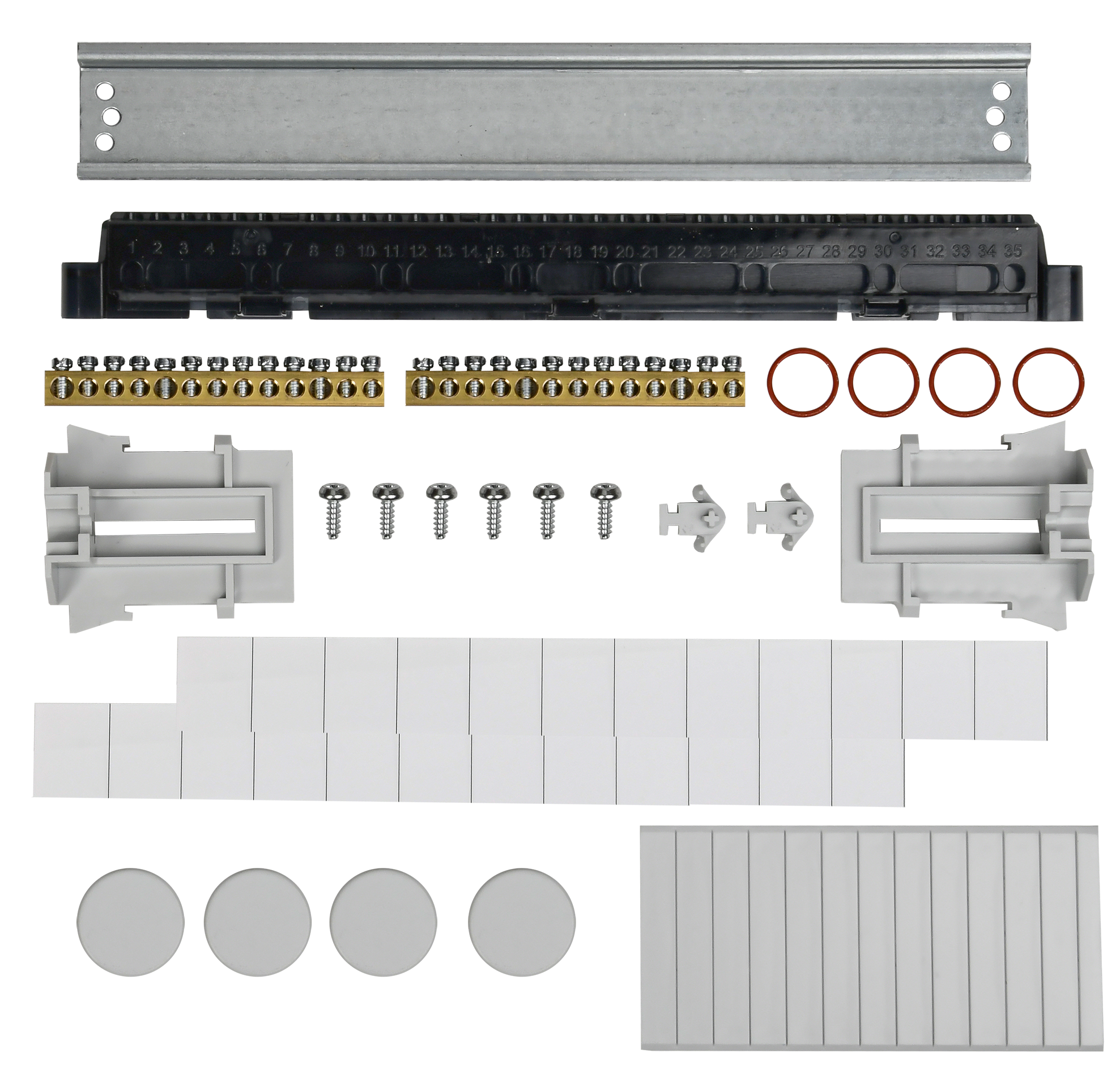 TEKFOR Корпус пластиковый КМПн-18 IP65 черная прозрачная дверь IEK - Фото 4