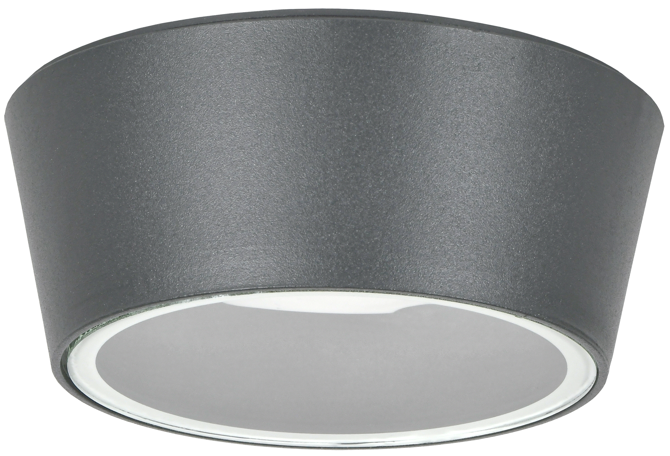 LIGHTING Светильник уличный 5104 потолочный под лампу GX53 IP65 серый IEK LT-UPU0-5104-GX53-1-K03