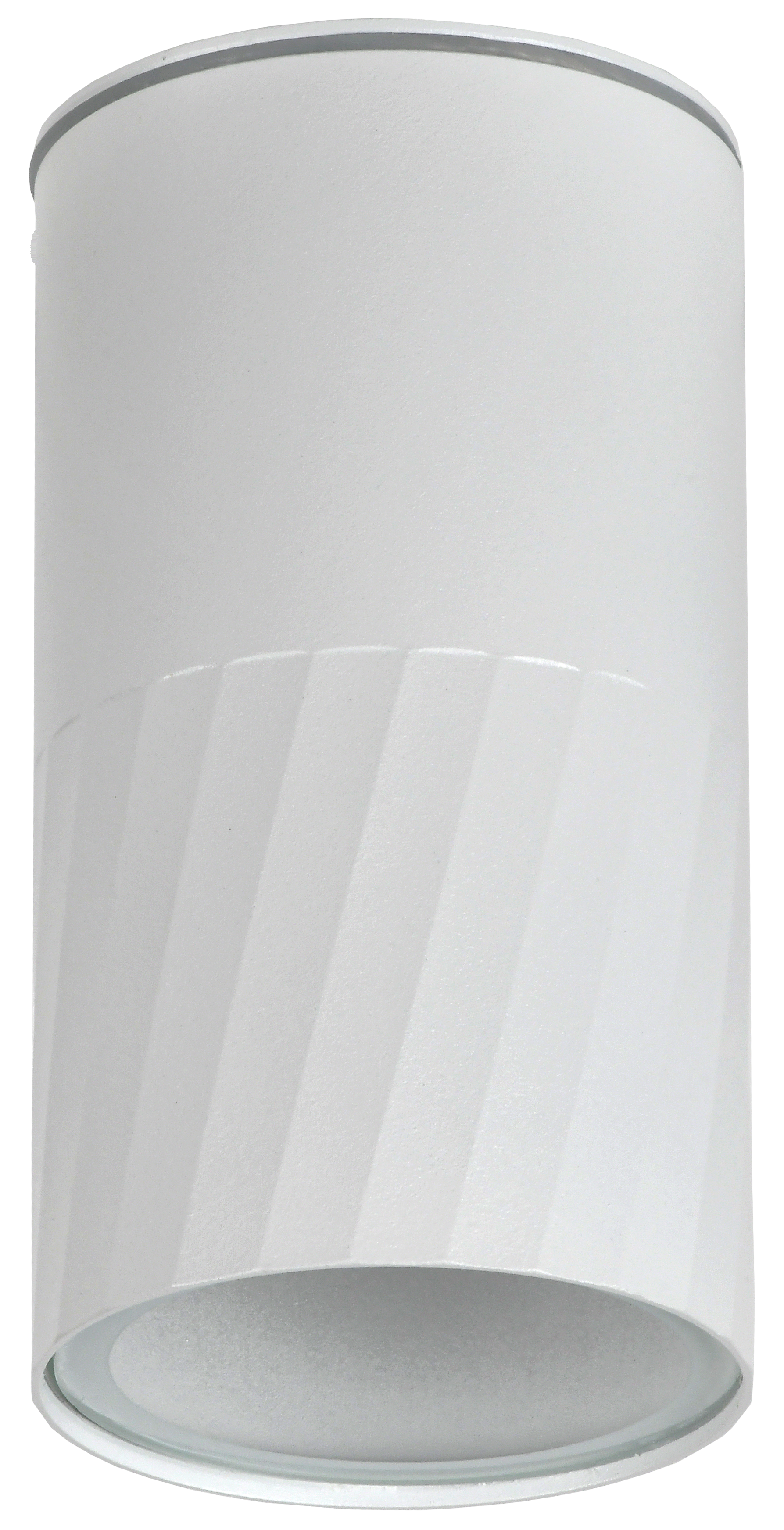 LIGHTING Светильник уличный 5222 потолочный под лампу GU10 IP65 белый IEK LT-UPU0-5222-GU10-1-K01