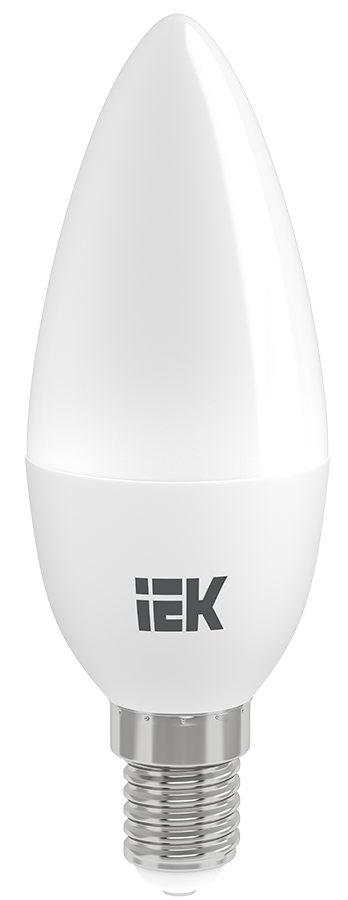 Лампа светодиодная C35 свеча 7Вт 230В 4000К E14 IEK