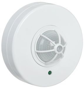 Датчик движения ДД-024В 1100Вт 180-360град 6м IP33 белый IEK LDD11-024B-1100-001