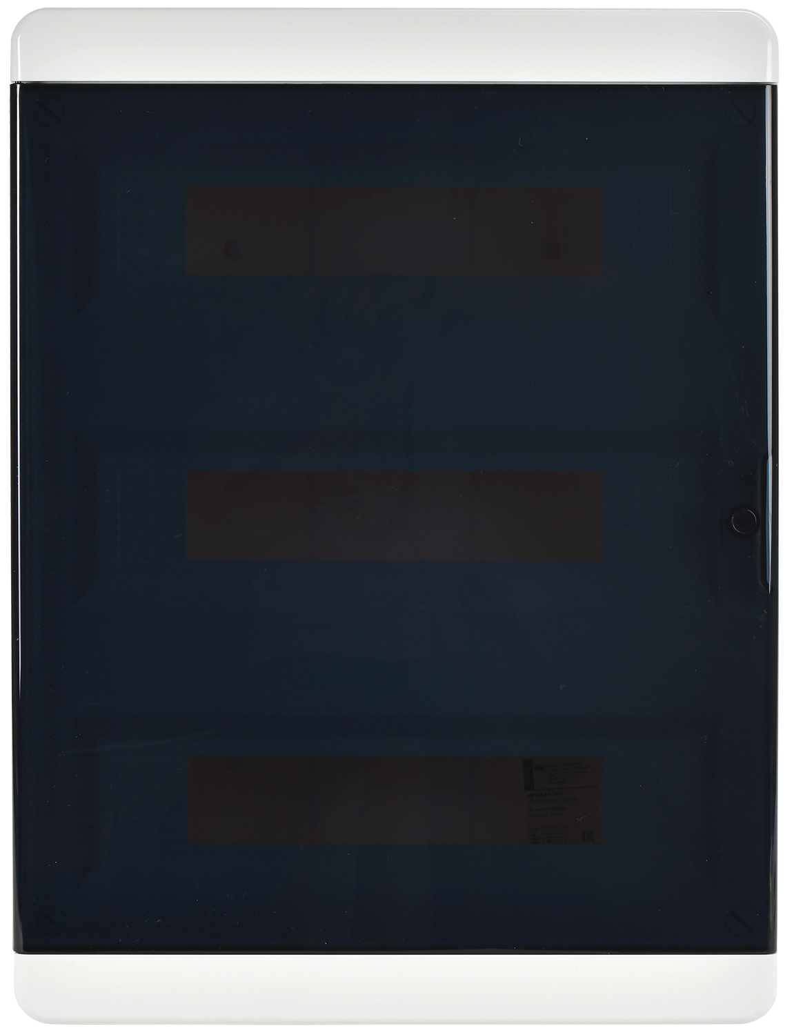 TEKFOR Корпус пластиковый ЩРН-П-54 IP41 черная прозрачная дверь IEK - Фото 6