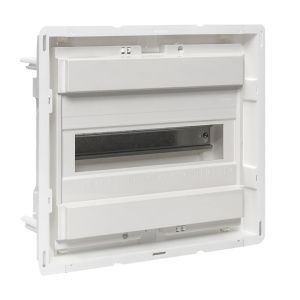 Основание силового щита "Nova" (с DIN-рейками) 12 модулей 1 габарит IP40 EKF nv-pbase-12