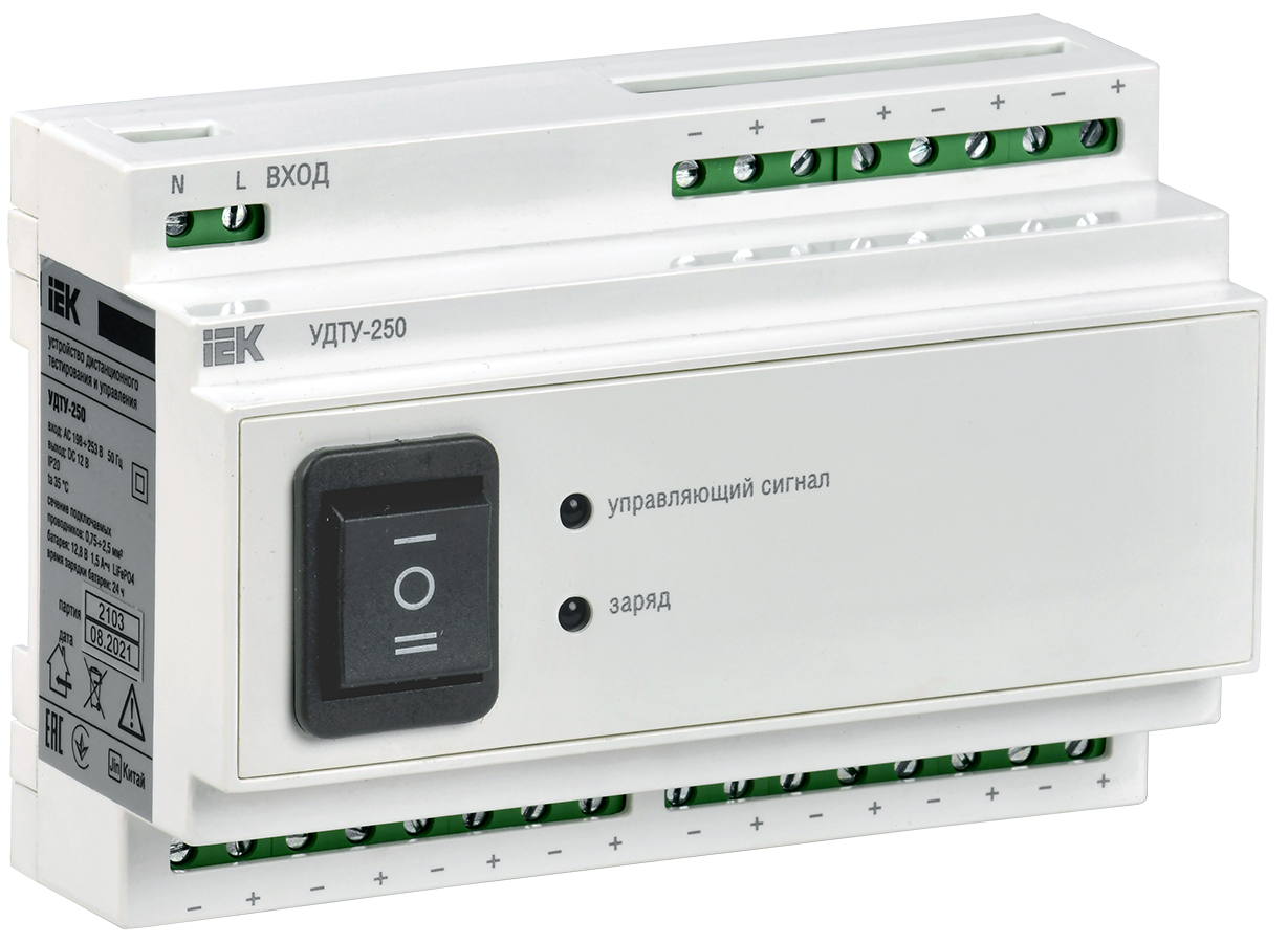 Устройство дистанционного тестирования и управления УДТУ-250 IEK LDRT0-250-K01