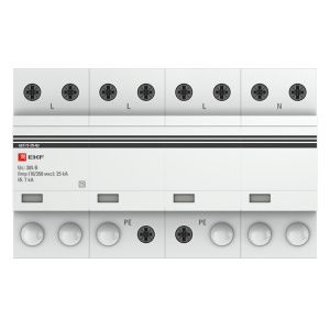 УЗИП Т1 Iimp 25kA (10/350μs) 4P EKF