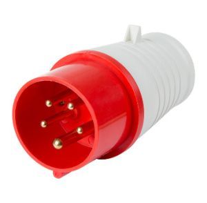Вилка переносная 015 3Р+РЕ+N, 16А, 415В IP44 DEKRON 0908-0005