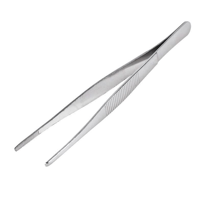 Пинцет прямой, рифленый 160мм (блистер) REXANT 12-0366