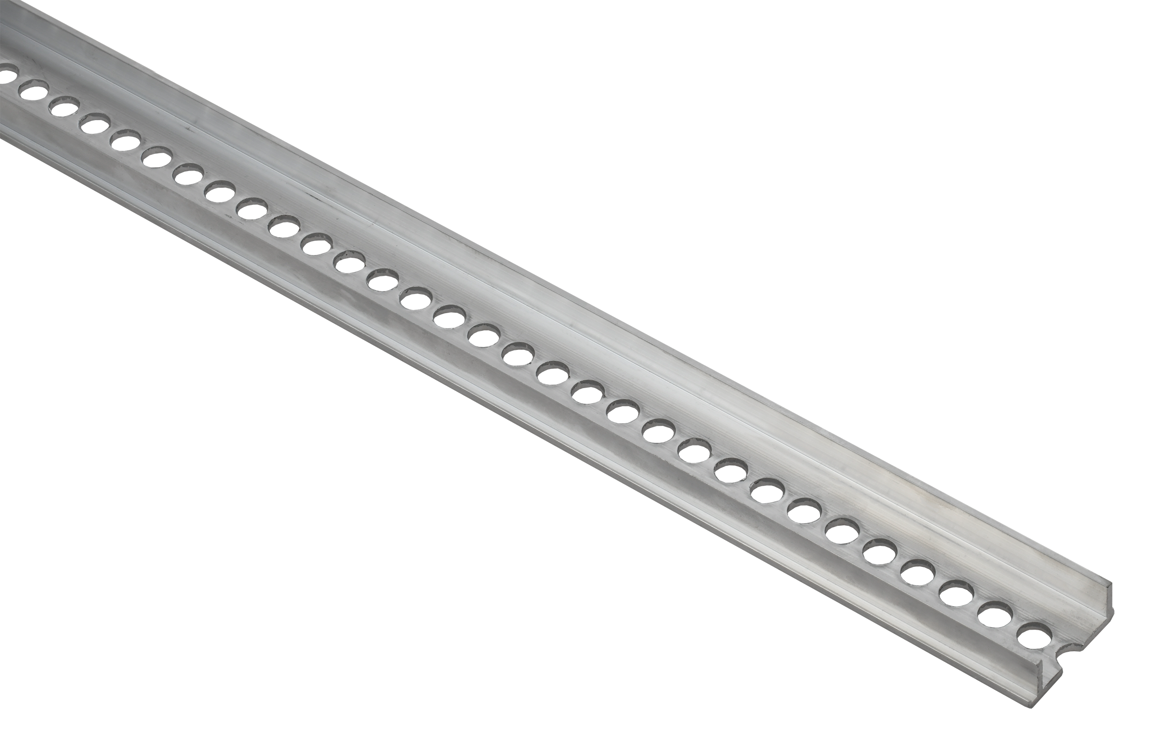 Профиль алюминиевый с перфорацией длина 2100мм IEK YIS40D-PS-210