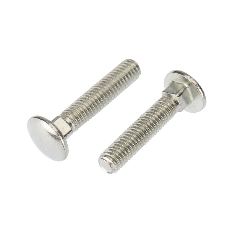 Болт мебельный KRANZ DIN 603, 6х30, упаковка поставщика ( 20 кг. / 2 296 шт.) 1301-0630-1