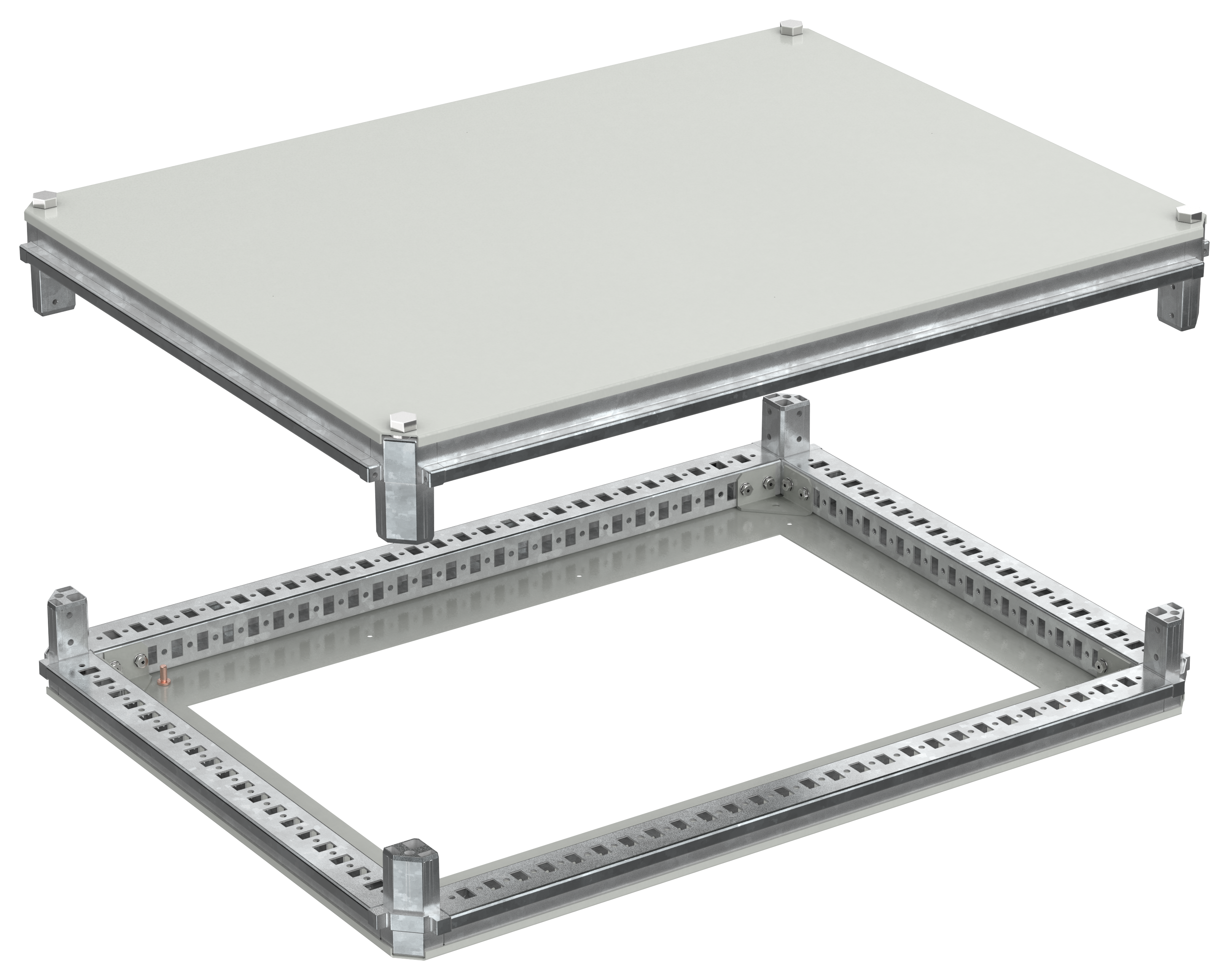 FORMAT Крыша и основание (под фланец) 600х800мм IEK FO-00-KOF-060-080