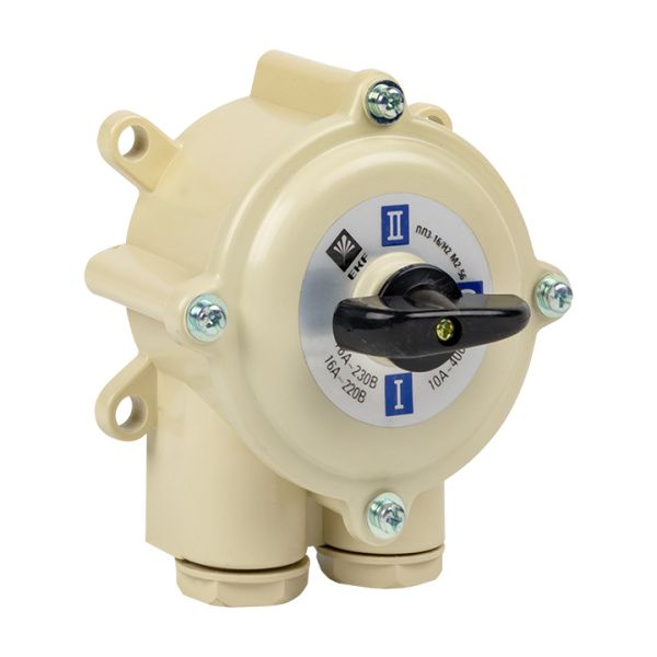 Пакетный переключатель ПП 3-16/Н2 М2 пл. IP56